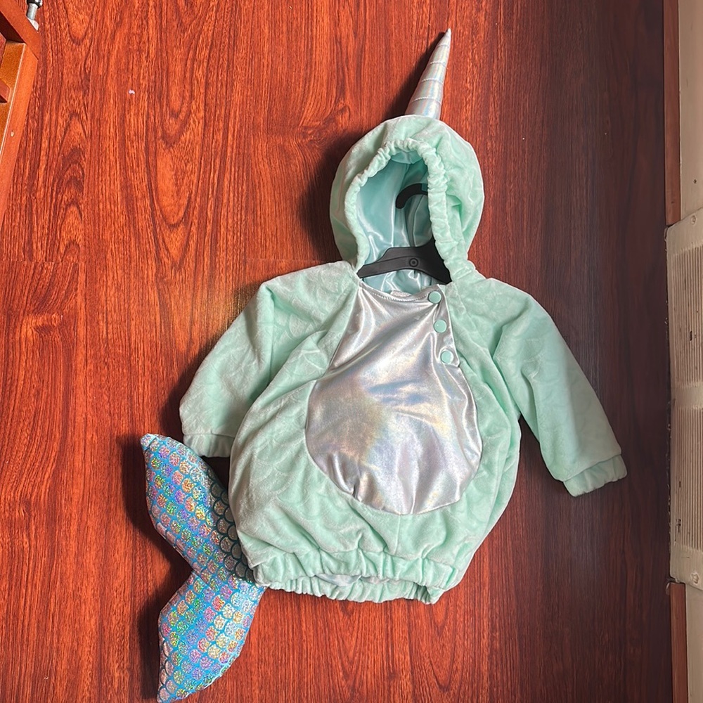Baby 6-12 month Narwhal Halloween Costume